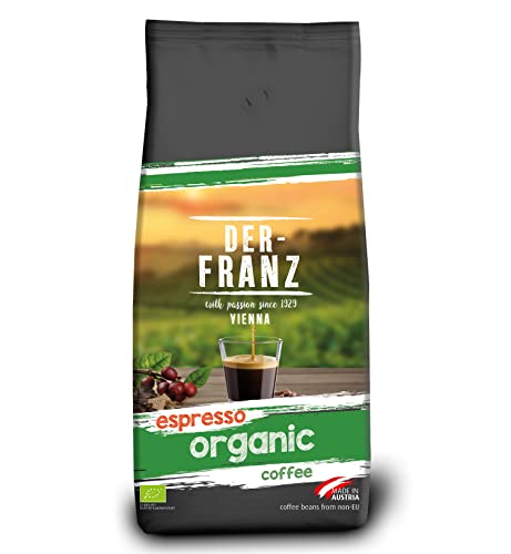 DER-FRANZ Espresso Bio-Kaffee, ganze...