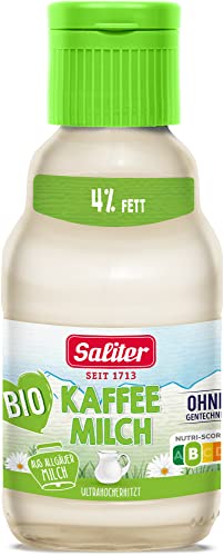 Saliter Bio-Kaffeemilch 4 % Fett 165 ml...