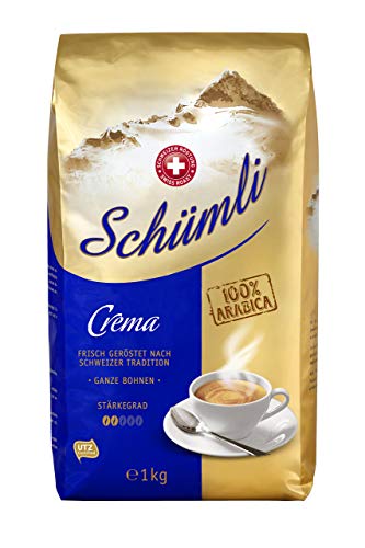 Schümli Crema Ganze Kaffeebohnen (1kg,...